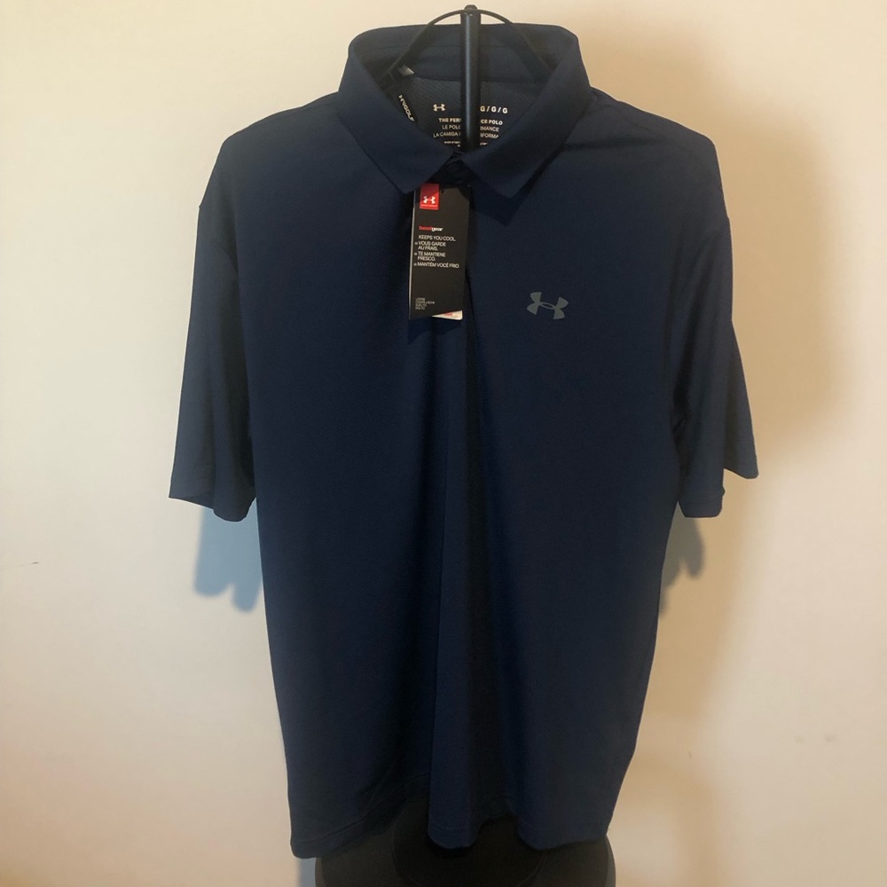 Under Armour Men’s Navy Performance Polo